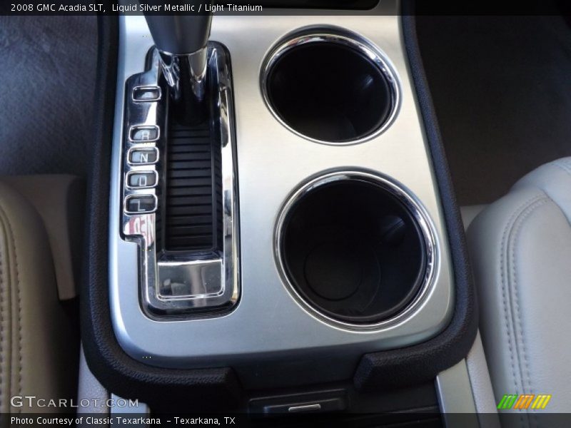Liquid Silver Metallic / Light Titanium 2008 GMC Acadia SLT