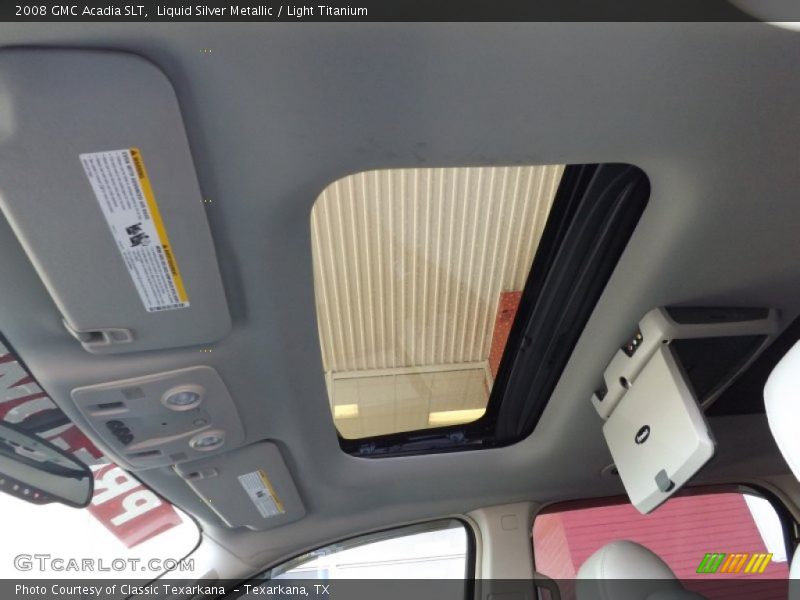 Liquid Silver Metallic / Light Titanium 2008 GMC Acadia SLT