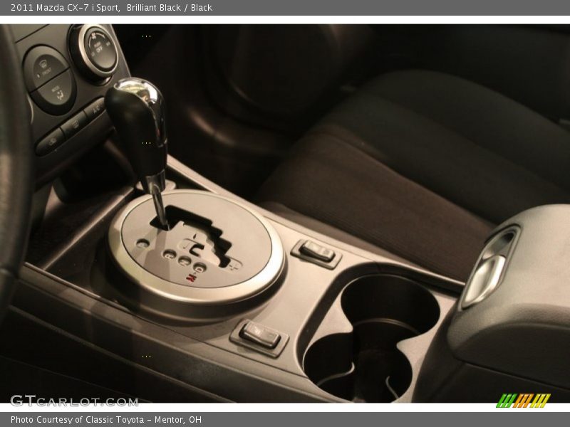 Brilliant Black / Black 2011 Mazda CX-7 i Sport