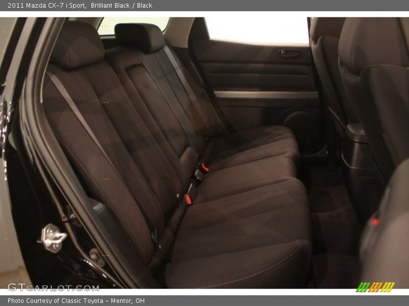 Brilliant Black / Black 2011 Mazda CX-7 i Sport
