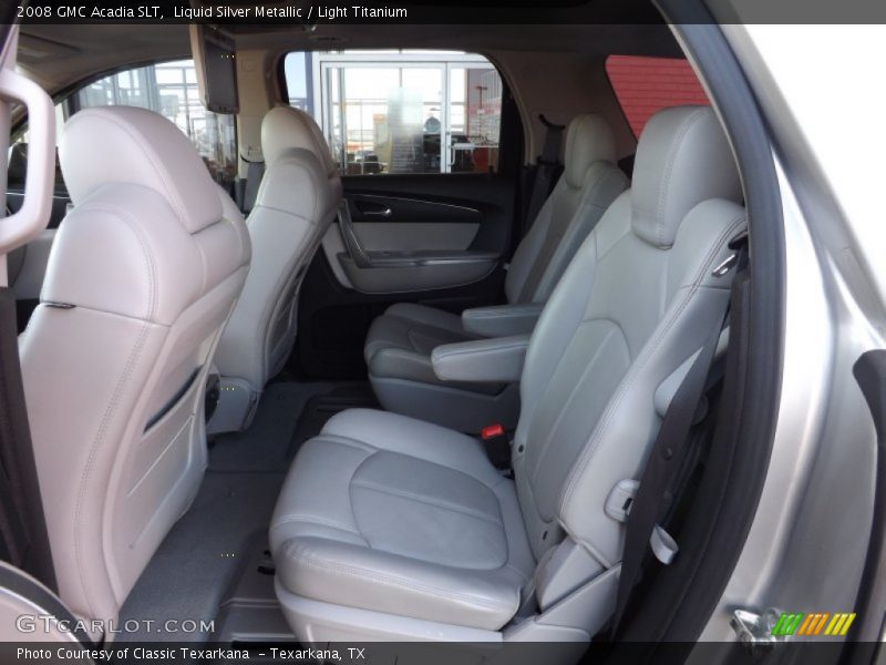Liquid Silver Metallic / Light Titanium 2008 GMC Acadia SLT