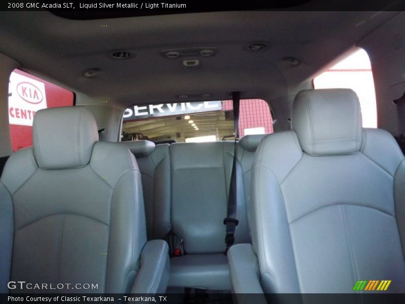 Liquid Silver Metallic / Light Titanium 2008 GMC Acadia SLT