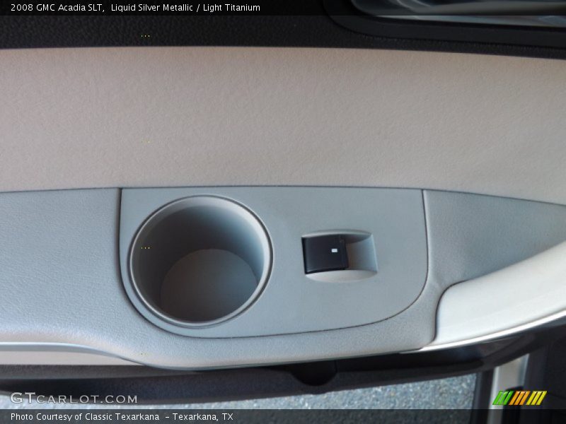 Liquid Silver Metallic / Light Titanium 2008 GMC Acadia SLT