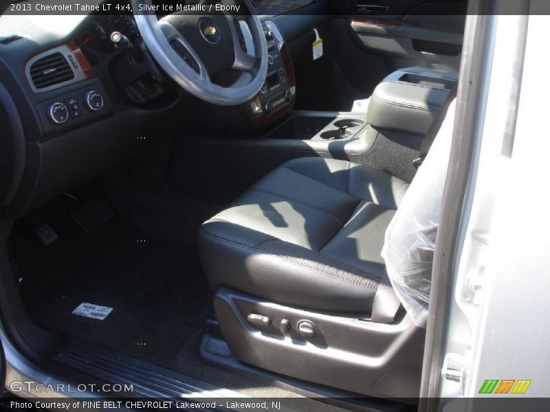 Silver Ice Metallic / Ebony 2013 Chevrolet Tahoe LT 4x4