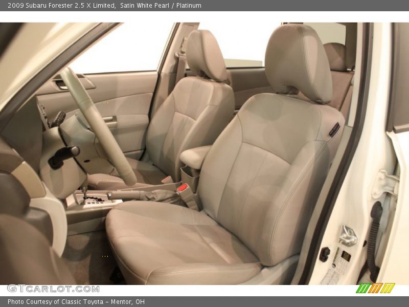  2009 Forester 2.5 X Limited Platinum Interior