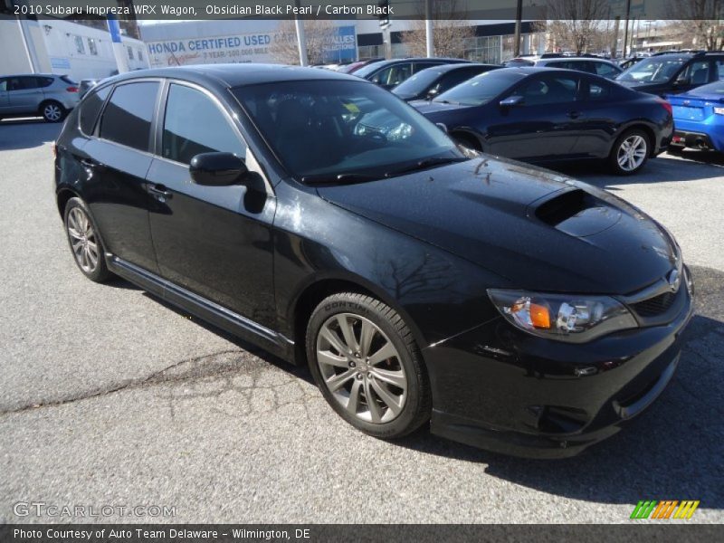 Obsidian Black Pearl / Carbon Black 2010 Subaru Impreza WRX Wagon