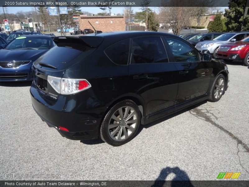 Obsidian Black Pearl / Carbon Black 2010 Subaru Impreza WRX Wagon