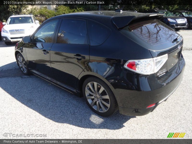 Obsidian Black Pearl / Carbon Black 2010 Subaru Impreza WRX Wagon