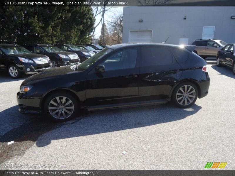 Obsidian Black Pearl / Carbon Black 2010 Subaru Impreza WRX Wagon