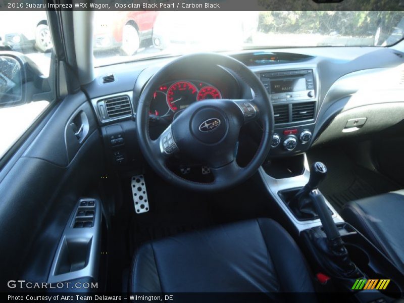 Obsidian Black Pearl / Carbon Black 2010 Subaru Impreza WRX Wagon