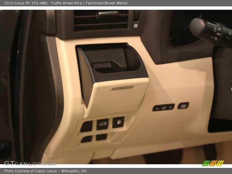 Truffle Brown Mica / Parchment/Brown Walnut 2010 Lexus RX 350 AWD