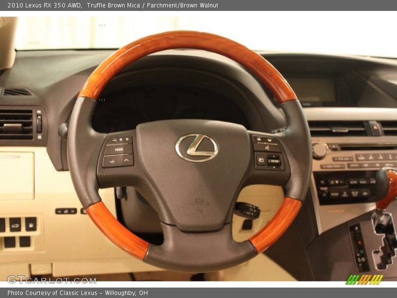  2010 RX 350 AWD Steering Wheel