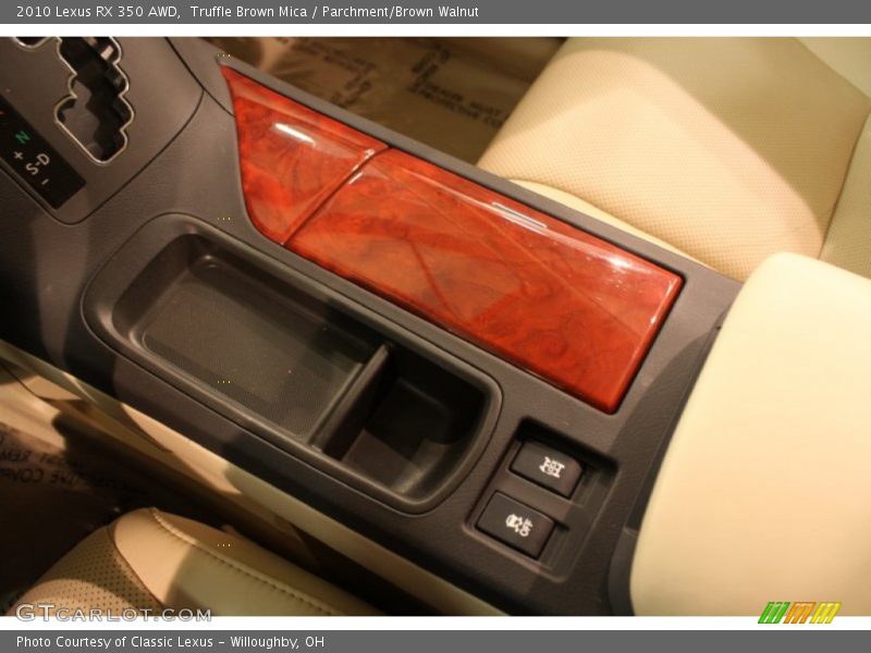 Truffle Brown Mica / Parchment/Brown Walnut 2010 Lexus RX 350 AWD