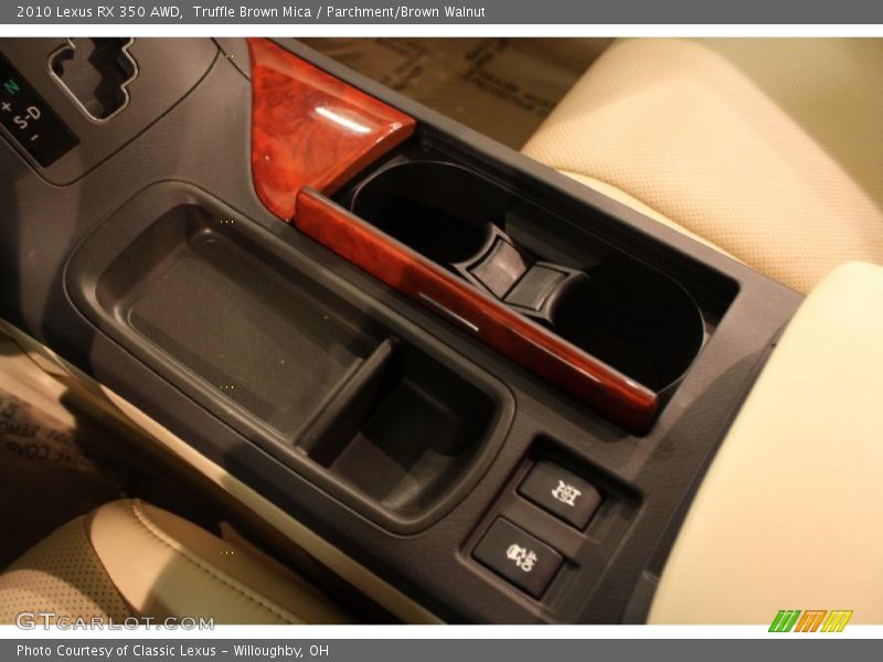 Truffle Brown Mica / Parchment/Brown Walnut 2010 Lexus RX 350 AWD
