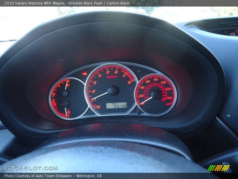 Obsidian Black Pearl / Carbon Black 2010 Subaru Impreza WRX Wagon