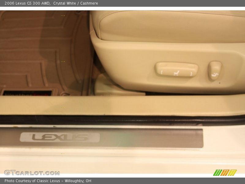 Crystal White / Cashmere 2006 Lexus GS 300 AWD