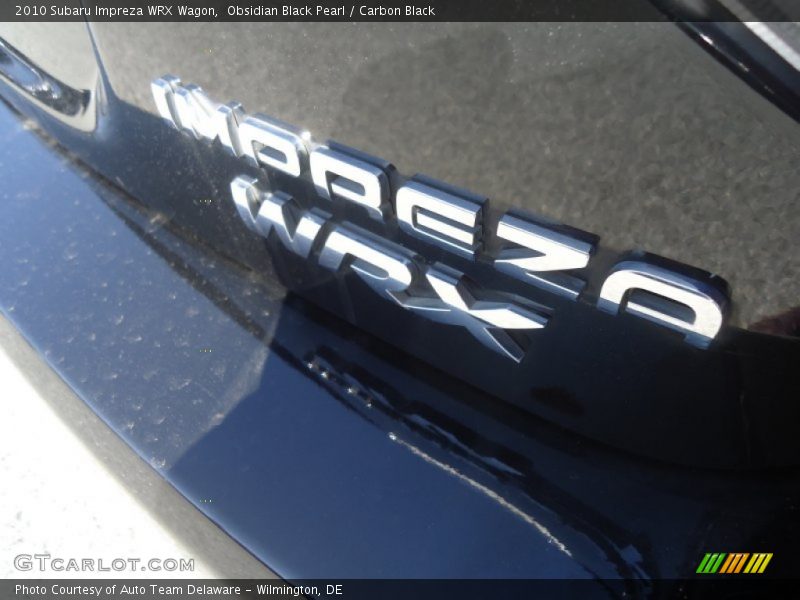 Obsidian Black Pearl / Carbon Black 2010 Subaru Impreza WRX Wagon
