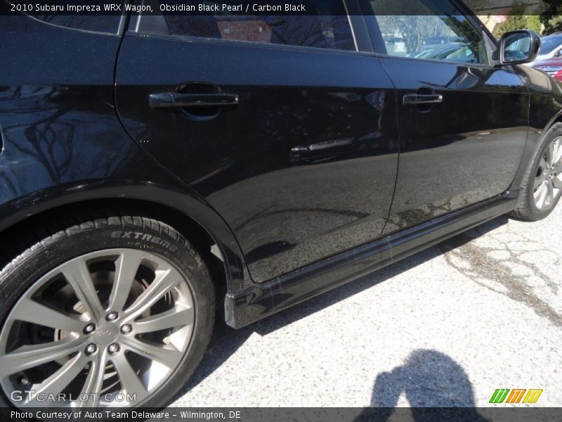 Obsidian Black Pearl / Carbon Black 2010 Subaru Impreza WRX Wagon