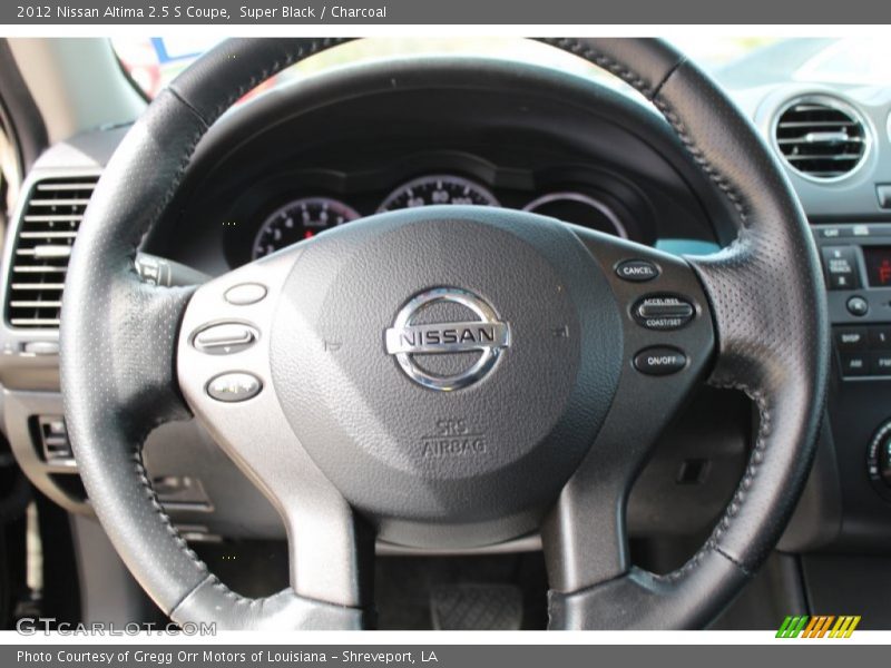 Super Black / Charcoal 2012 Nissan Altima 2.5 S Coupe