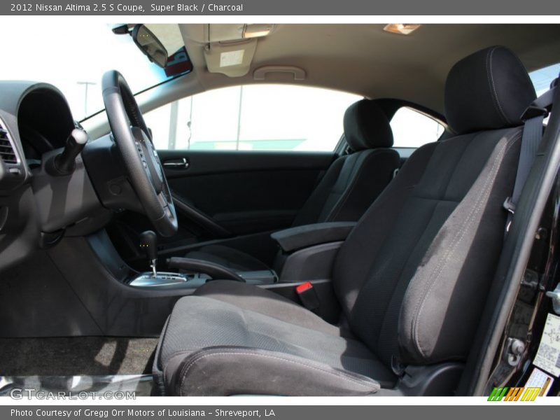 Super Black / Charcoal 2012 Nissan Altima 2.5 S Coupe