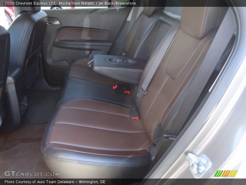 Mocha Steel Metallic / Jet Black/Brownstone 2010 Chevrolet Equinox LTZ
