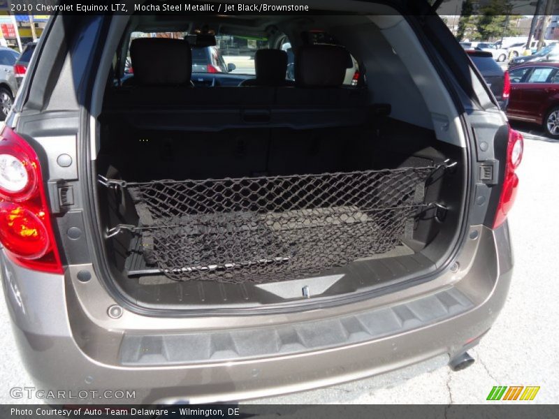 Mocha Steel Metallic / Jet Black/Brownstone 2010 Chevrolet Equinox LTZ