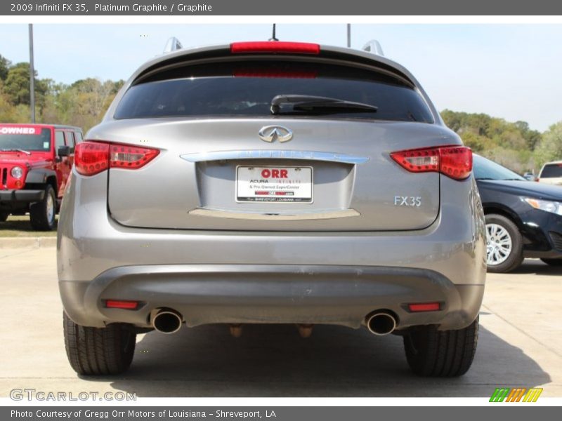 Platinum Graphite / Graphite 2009 Infiniti FX 35