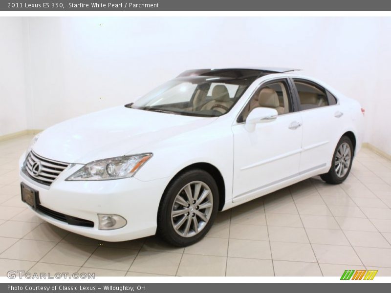 Starfire White Pearl / Parchment 2011 Lexus ES 350