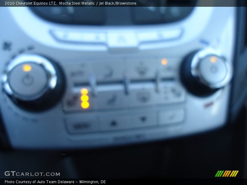 Mocha Steel Metallic / Jet Black/Brownstone 2010 Chevrolet Equinox LTZ
