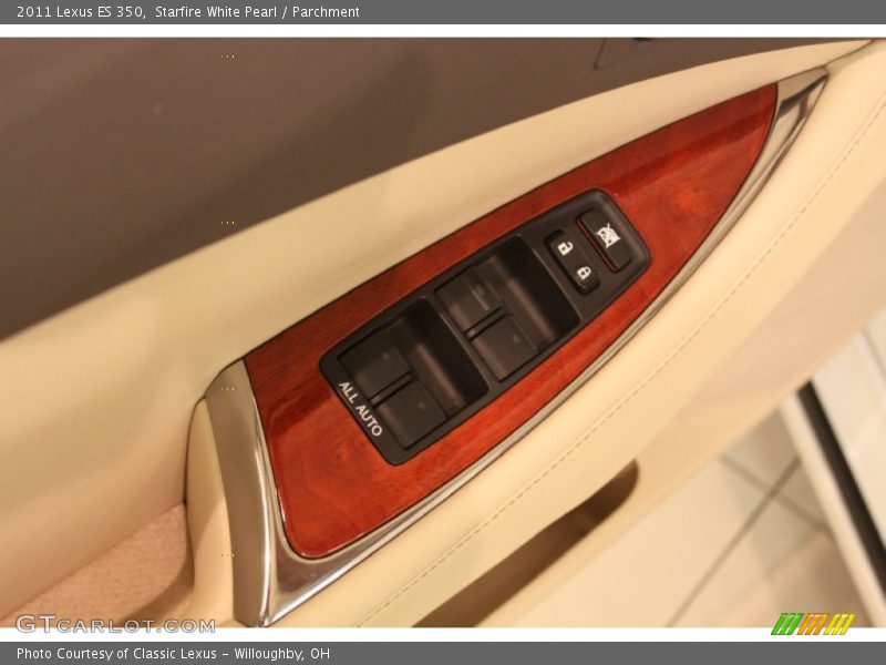 Starfire White Pearl / Parchment 2011 Lexus ES 350