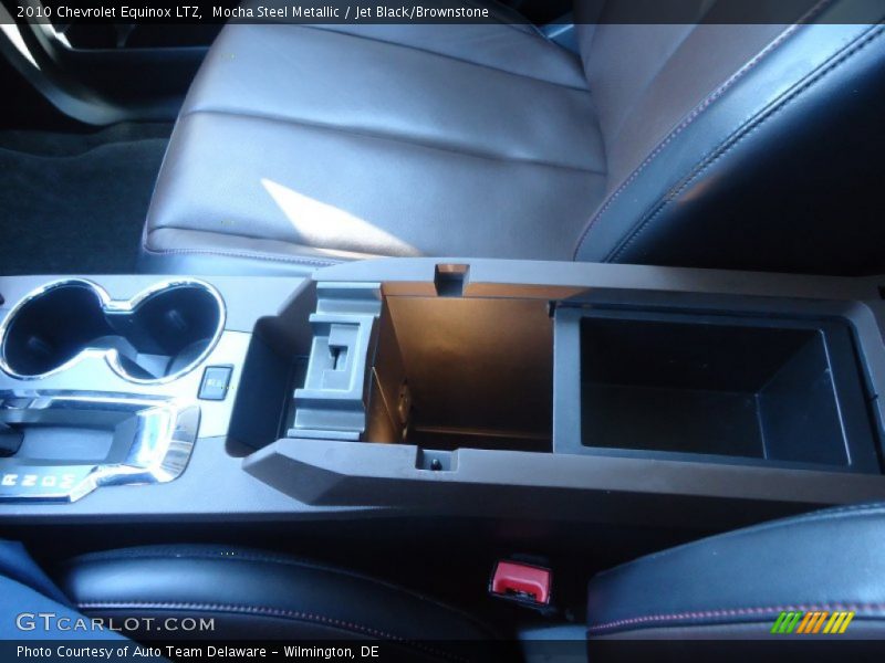 Mocha Steel Metallic / Jet Black/Brownstone 2010 Chevrolet Equinox LTZ