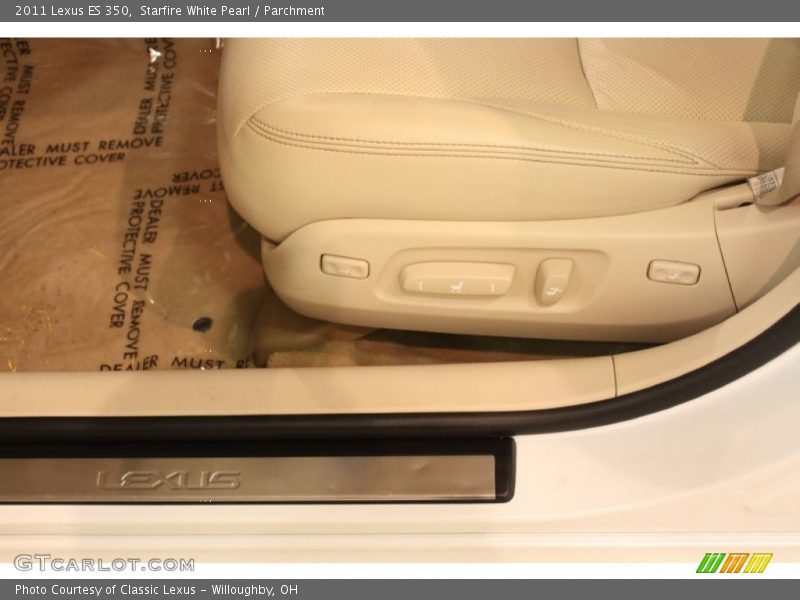 Starfire White Pearl / Parchment 2011 Lexus ES 350