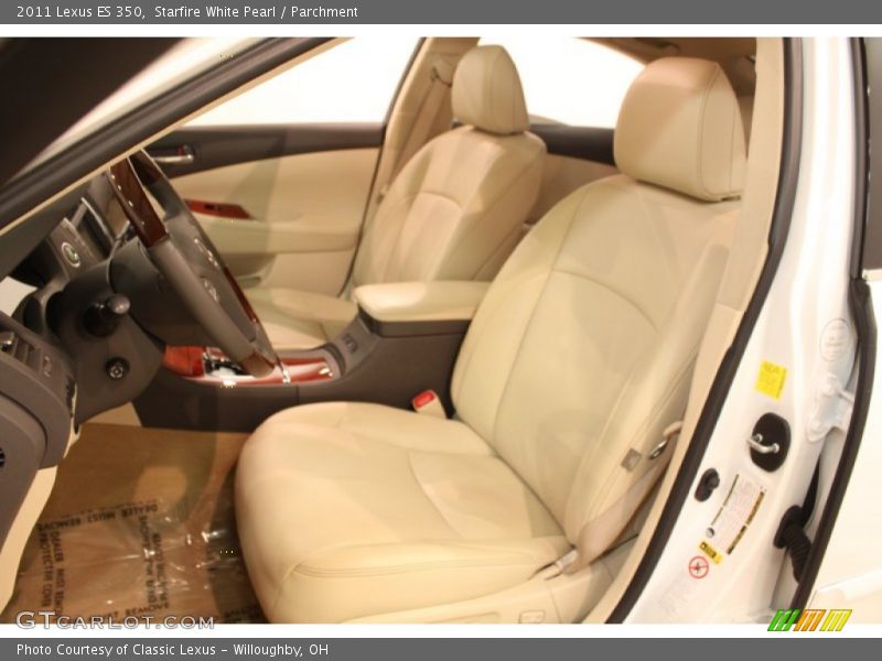 Starfire White Pearl / Parchment 2011 Lexus ES 350