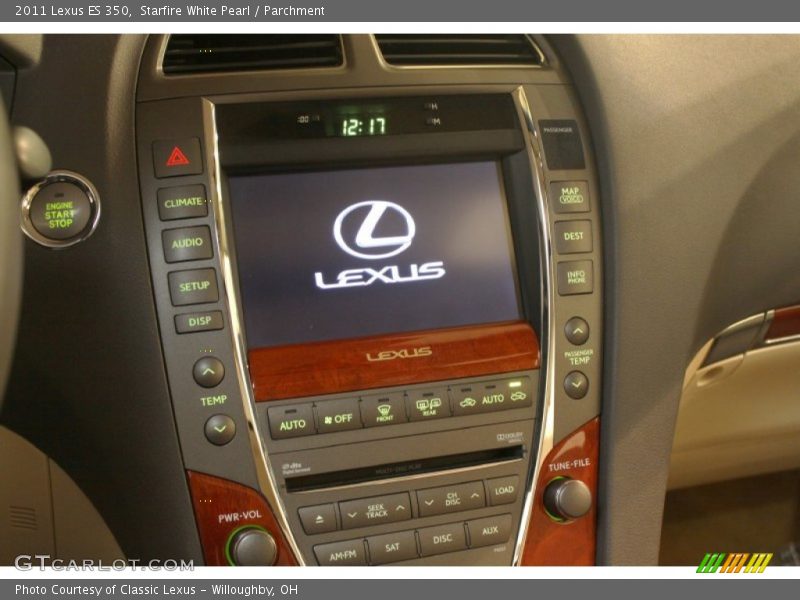 Starfire White Pearl / Parchment 2011 Lexus ES 350