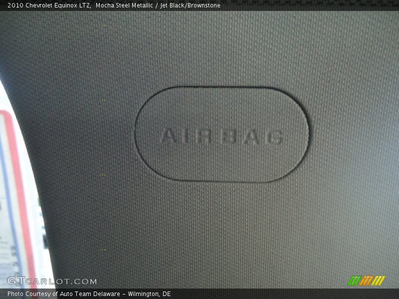 Mocha Steel Metallic / Jet Black/Brownstone 2010 Chevrolet Equinox LTZ