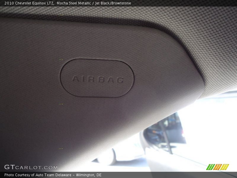 Mocha Steel Metallic / Jet Black/Brownstone 2010 Chevrolet Equinox LTZ