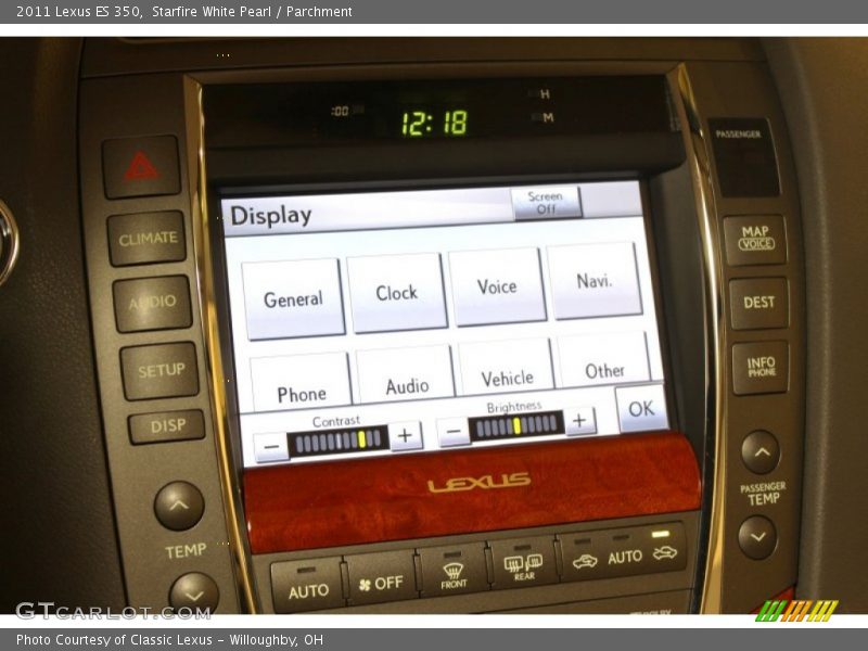 Starfire White Pearl / Parchment 2011 Lexus ES 350