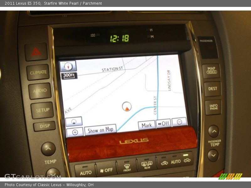Starfire White Pearl / Parchment 2011 Lexus ES 350
