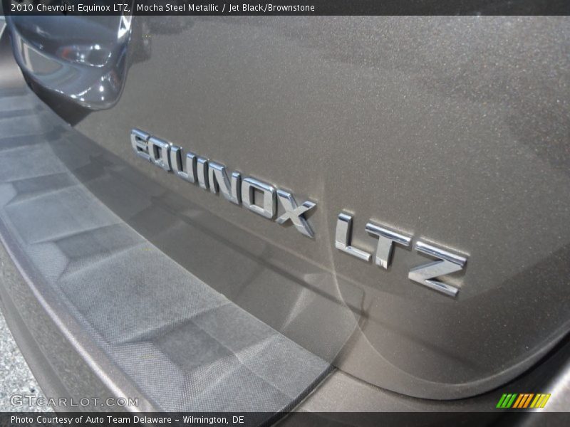 Mocha Steel Metallic / Jet Black/Brownstone 2010 Chevrolet Equinox LTZ