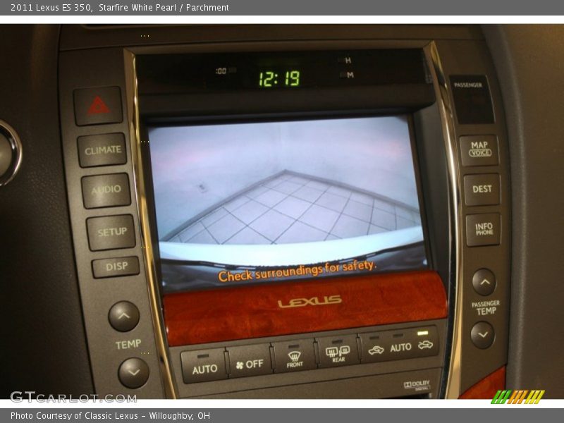 Starfire White Pearl / Parchment 2011 Lexus ES 350