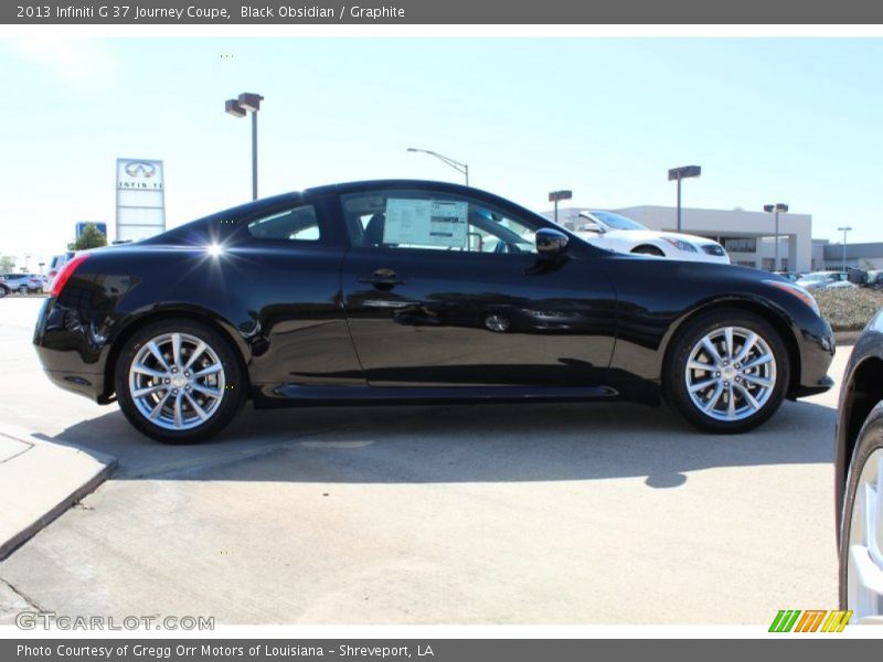 Black Obsidian / Graphite 2013 Infiniti G 37 Journey Coupe