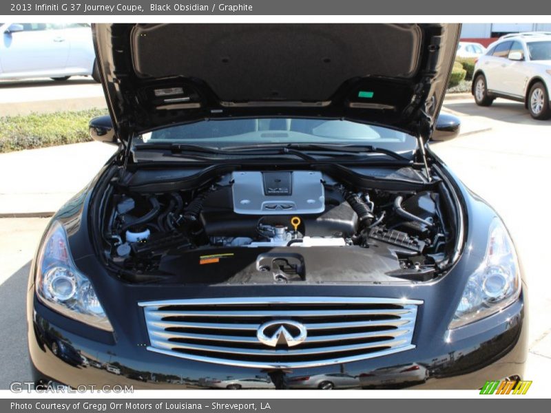 Black Obsidian / Graphite 2013 Infiniti G 37 Journey Coupe