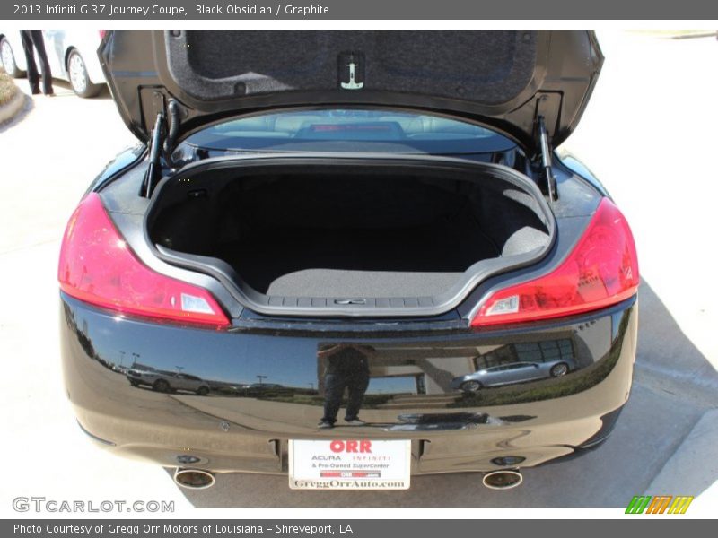 Black Obsidian / Graphite 2013 Infiniti G 37 Journey Coupe