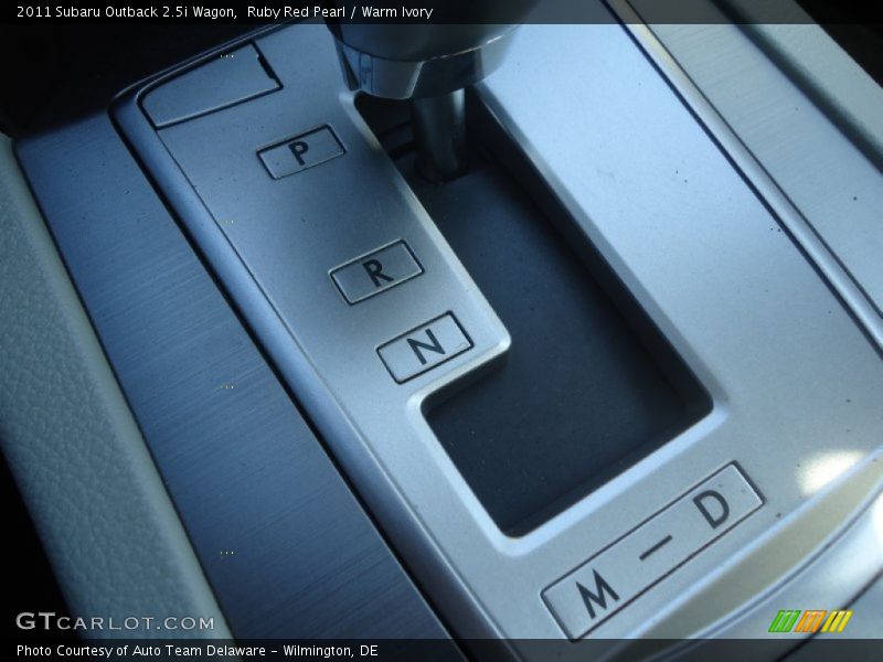 Ruby Red Pearl / Warm Ivory 2011 Subaru Outback 2.5i Wagon