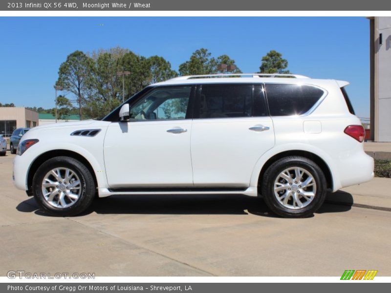  2013 QX 56 4WD Moonlight White