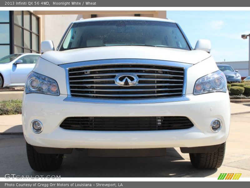 Moonlight White / Wheat 2013 Infiniti QX 56 4WD