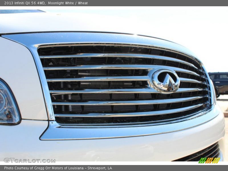 Moonlight White / Wheat 2013 Infiniti QX 56 4WD