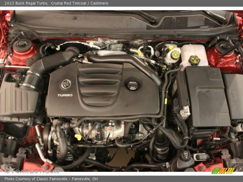  2013 Regal Turbo Engine - 2.0 Liter SIDI Turbocharged DOHC 16-Valve VVT Flex-Fuel ECOTEC 4 Cylinder