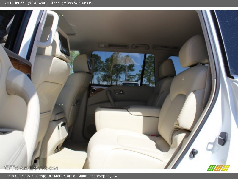 Moonlight White / Wheat 2013 Infiniti QX 56 4WD