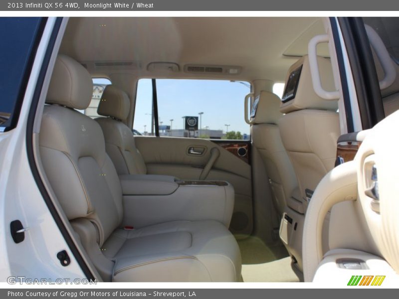 Moonlight White / Wheat 2013 Infiniti QX 56 4WD